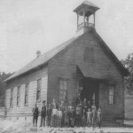 Oak Flat School in the 1890's.